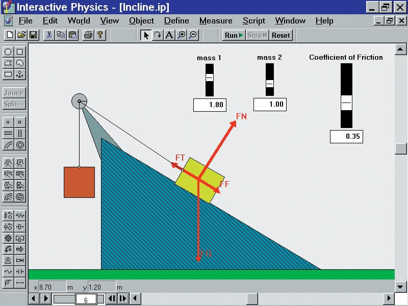 interactive physics 2004