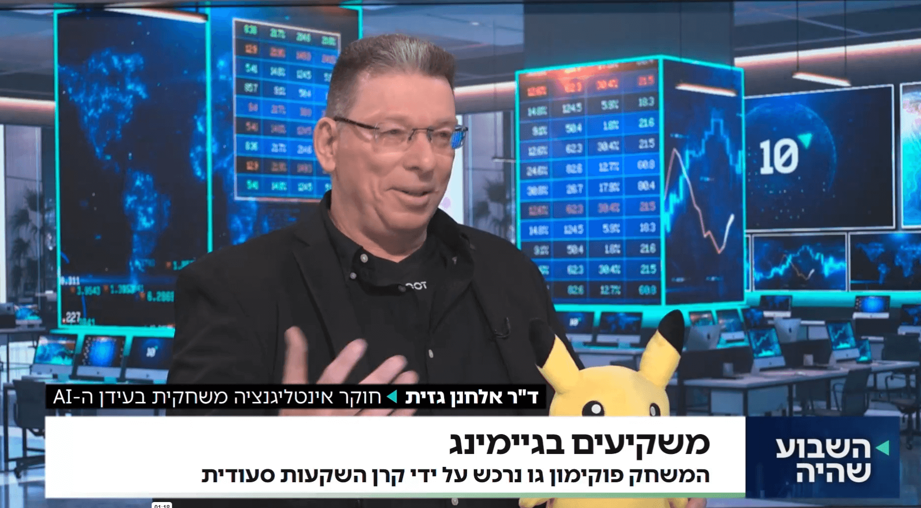 ד"ר אלחנן גזית - ראיון בערוץ 10 ערוץ הכלכלה של ישראל